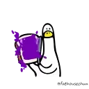 🦆 emoji 日子還是要過鴨3- 鴨鴨動起來！ @fathousechun Telegram sticker 7 of 50