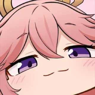 💗 emoji Yae Miko Telegram sticker 17 of 18