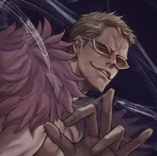 ‼️ emoji Doflamingo Telegram sticker 12 of 24