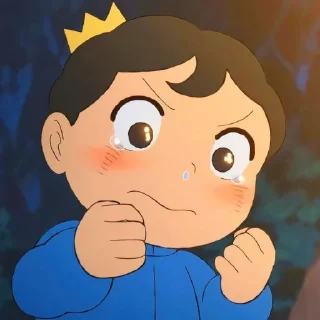 😐 emoji Prens bojji Telegram sticker 3 of 16