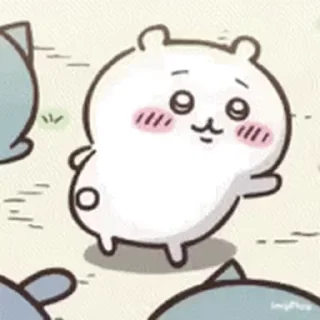 🕺 emoji ちいかわ！/兄弟！ @ohmy_ygly Telegram sticker 14 of 77
