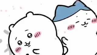 😵‍💫 emoji ちいかわ！/兄弟！ @ohmy_ygly Telegram sticker 7 of 77