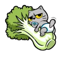 Sticker from Meow Zhua Zhua 9 @stickerscar