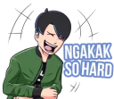 Sticker from @tikelmu Si Tamvan