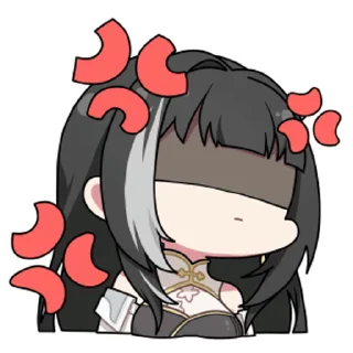 🚫 emoji 鸣潮表情包 @zhaxia_cn Telegram sticker 14 of 16