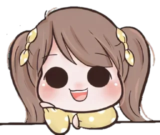 🧁 emoji ❲ ⎙ @crmll06 ❳ Chᥙbbᥡ gιrᥣ 1 Telegram sticker 22 of 40
