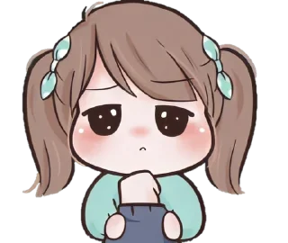 🧁 emoji ❲ ⎙ @crmll06 ❳ Chᥙbbᥡ gιrᥣ 1 Telegram sticker 10 of 40