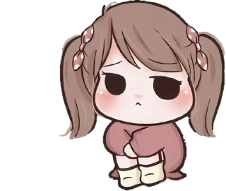 🧁 emoji ❲ ⎙ @crmll06 ❳ Chᥙbbᥡ gιrᥣ 1 Telegram sticker 8 of 40