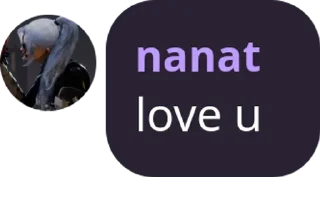 Sticker from nanat