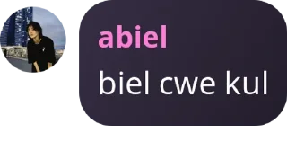 Sticker from biel