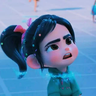 Sticker from vanellope — @inshanity