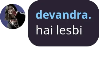 Sticker from random devan