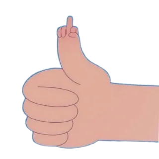 ✋ emoji yoon Telegram sticker 24 of 24