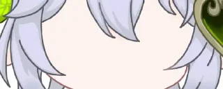 🫥 emoji 纳西妲表情包 @karako_c Telegram sticker 22 of 33