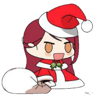 🎅 emoji @wallpaper_kid @Anime_Sticker_noob Podaru Podaru Telegram sticker 8 of 61