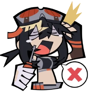 😵 emoji Zenless Zone Zero Telegram sticker 10 of 56