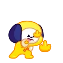 🖕 emoji ͔ ⁴⁰⁴ | ᴅᴀɴᴢᴏ ⸸ (Animated) Telegram sticker 2 of 50