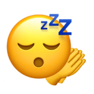 😴 emoji Lemon Telegram sticker 8 of 14