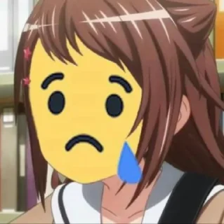 😢 emoji Bandori meme's Telegram sticker 16 of 24