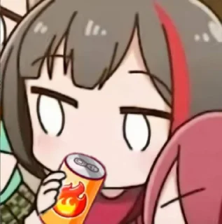 😯 emoji Bandori meme's Telegram sticker 13 of 24