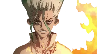 🔥 emoji DR STONE @animestickerchannel Telegram sticker 22 of 93