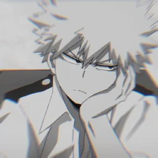 Sticker from bakugo katsuki