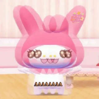 🐐 emoji lalala melody ♡★☆。 Telegram sticker 6 of 33