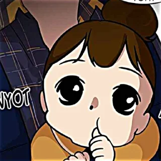 🐝 emoji 命. Yena ，@lookismsticker Telegram sticker 23 of 60