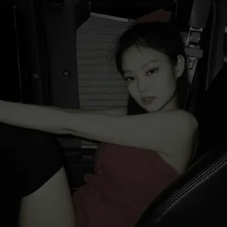 Sticker from jennie dark @softybluee