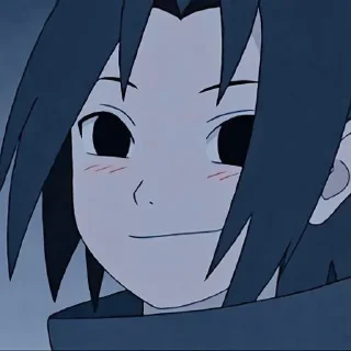 🖤 emoji Naruto Chibi 《 @HeavenlyUchiha 》 Telegram sticker 19 of 64