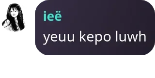 Sticker from ieë pacal onel