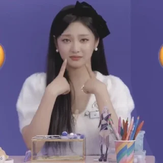 🥴 emoji Ning ning meme Telegram sticker 12 of 35