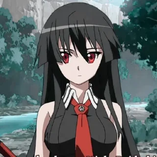 🗡 emoji ㅤAkame ҂ @tojiscum Telegram sticker 15 of 43