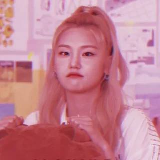 🌷 emoji Hwang Yeji @kiwtikel Telegram sticker 11 of 20