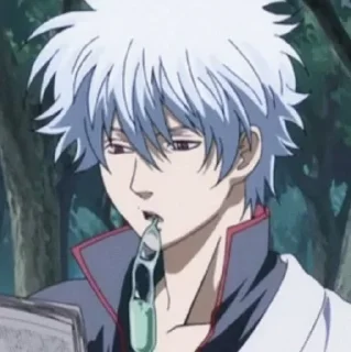Sticker from Sakata Gintoki by : @VanoStiker