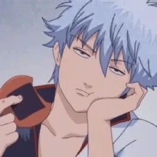 Sticker from Sakata Gintoki ♡ @xvieravelyn