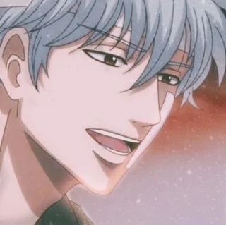 ❤️ emoji Sakata Gintoki ♡ @xvieravelyn Telegram sticker 16 of 71