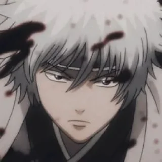 🎓 emoji Sakata Gintoki - @Animecouplegallery Telegram sticker 18 of 120