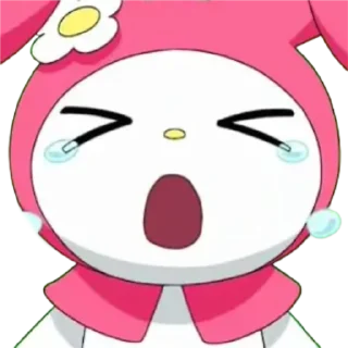😁 emoji 마이 멜로디 Telegram sticker 5 of 28