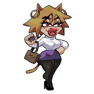 👩‍🦱 emoji Nekoarc stolen Telegram sticker 9 of 112