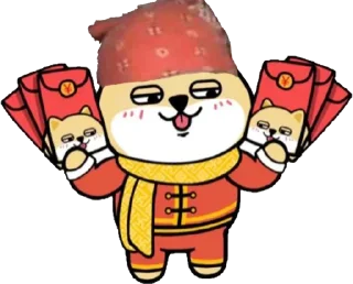 🧧 emoji 健康就是財富2023 Telegram sticker 18 of 80