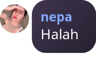 Sticker from nepa pack