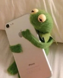 Sticker from Kermit
