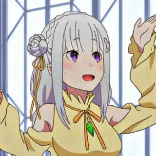 ❄ emoji Emilia~Subaru @Sankalp_370 Telegram sticker 9 of 26