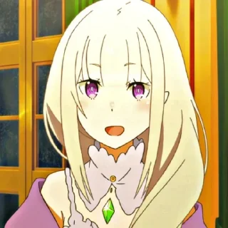 ❄ emoji Emilia~Subaru @Sankalp_370 Telegram sticker 10 of 26