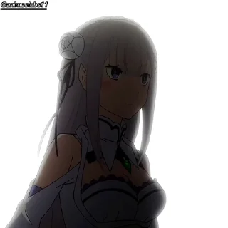 Sticker from Emilia (@animeclubs11)