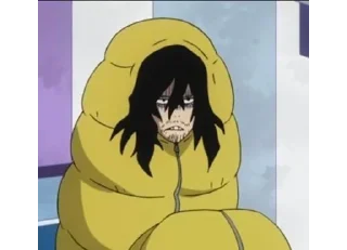 🙂 emoji Aizawa ||@Erikasa_01 Telegram sticker 22 of 76