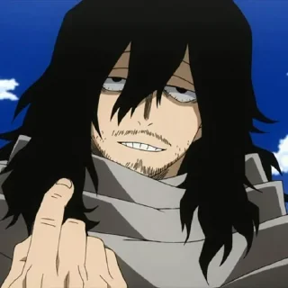 🙂 emoji Aizawa ||@Erikasa_01 Telegram sticker 6 of 76