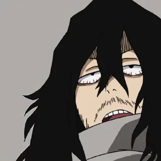 🙂 emoji Aizawa ||@Erikasa_01 Telegram sticker 21 of 76
