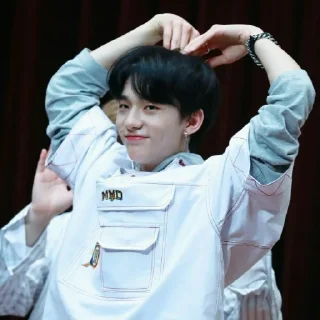 👻 emoji Lio as Hyunjin Telegram sticker 10 of 25